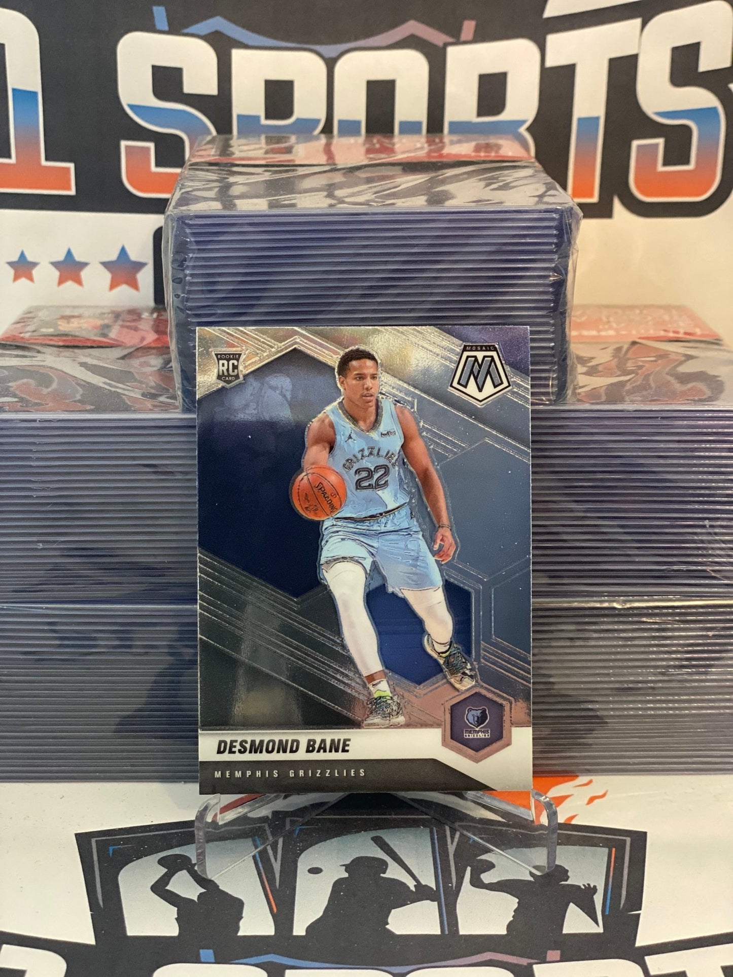 2020 Panini Mosaic Desmond Bane Rookie #211