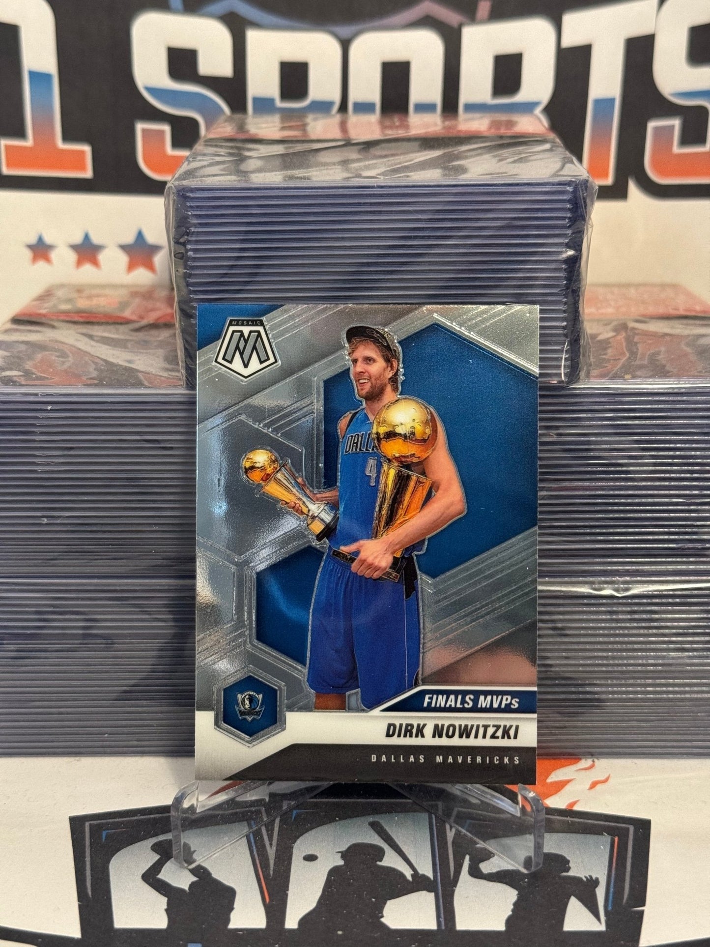 2020 Panini Mosaic (Finals MVPs) Dirk Nowitzki #298