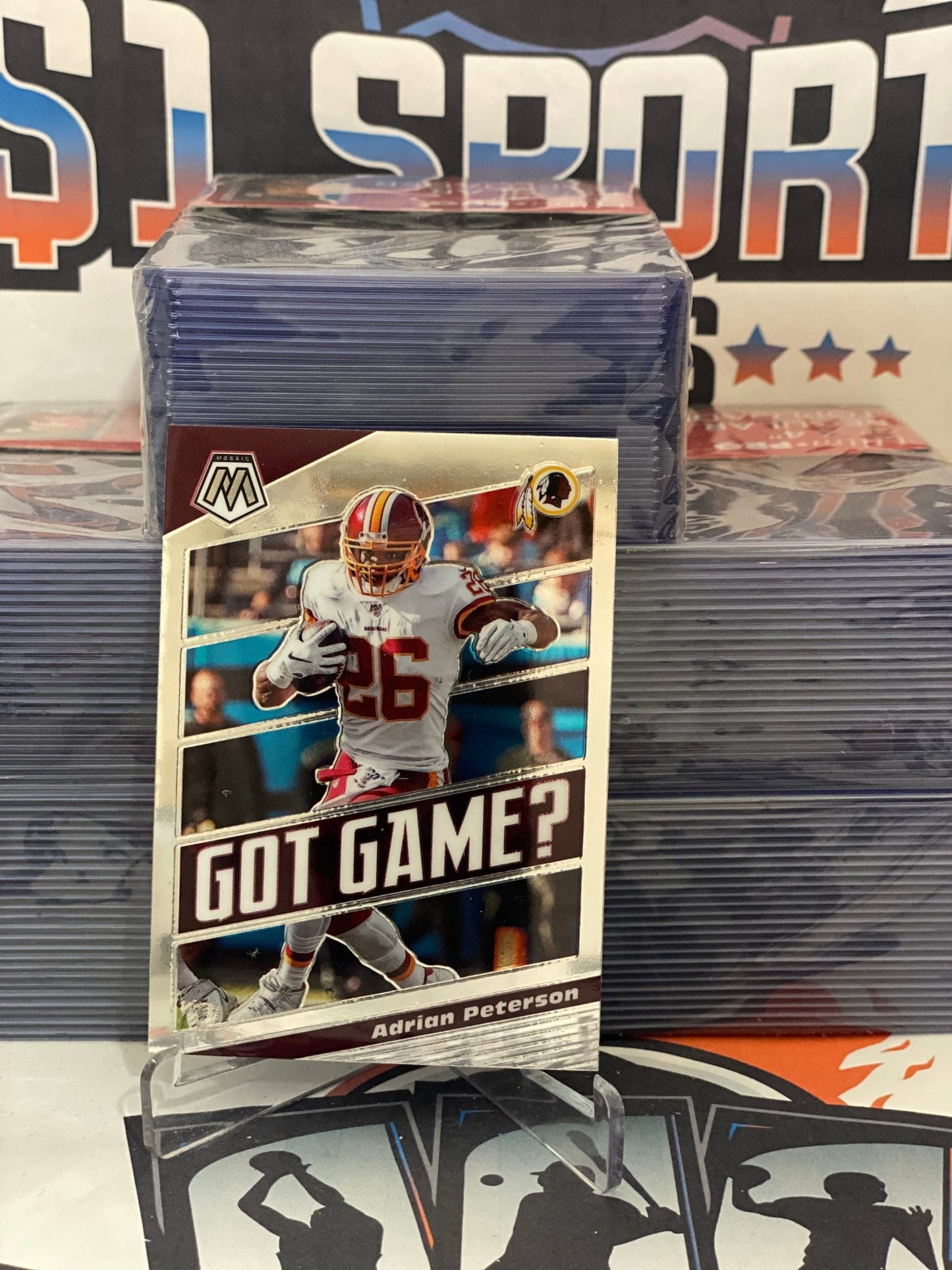 2020 Panini Mosaic (Got Game?) Adrian Peterson #GG3