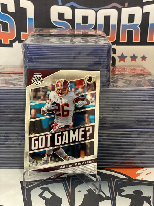 2020 Panini Mosaic (Got Game?) Adrian Peterson #GG3