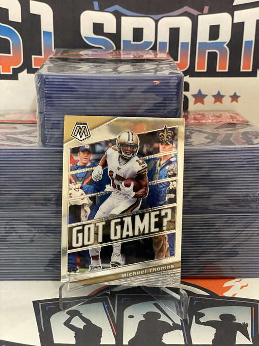 2020 Panini Mosaic (Got Game?) Michael Thomas #GG10