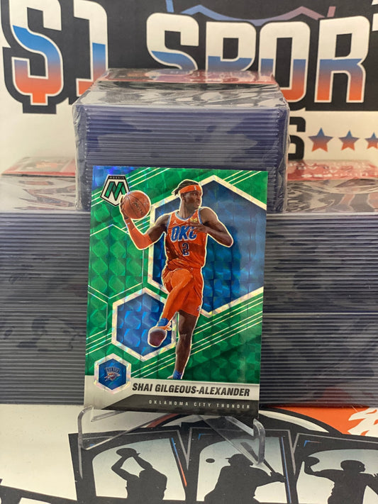 2020 Panini Mosaic (Green Prizm) Shai Gilgeous-Alexander #103