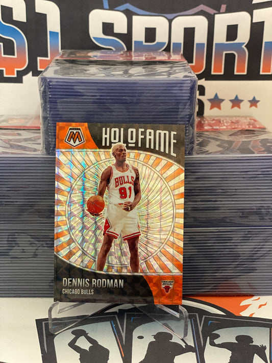 2020 Panini Mosaic (Mosaic Prizm, HoloFame) Dennis Rodman #8