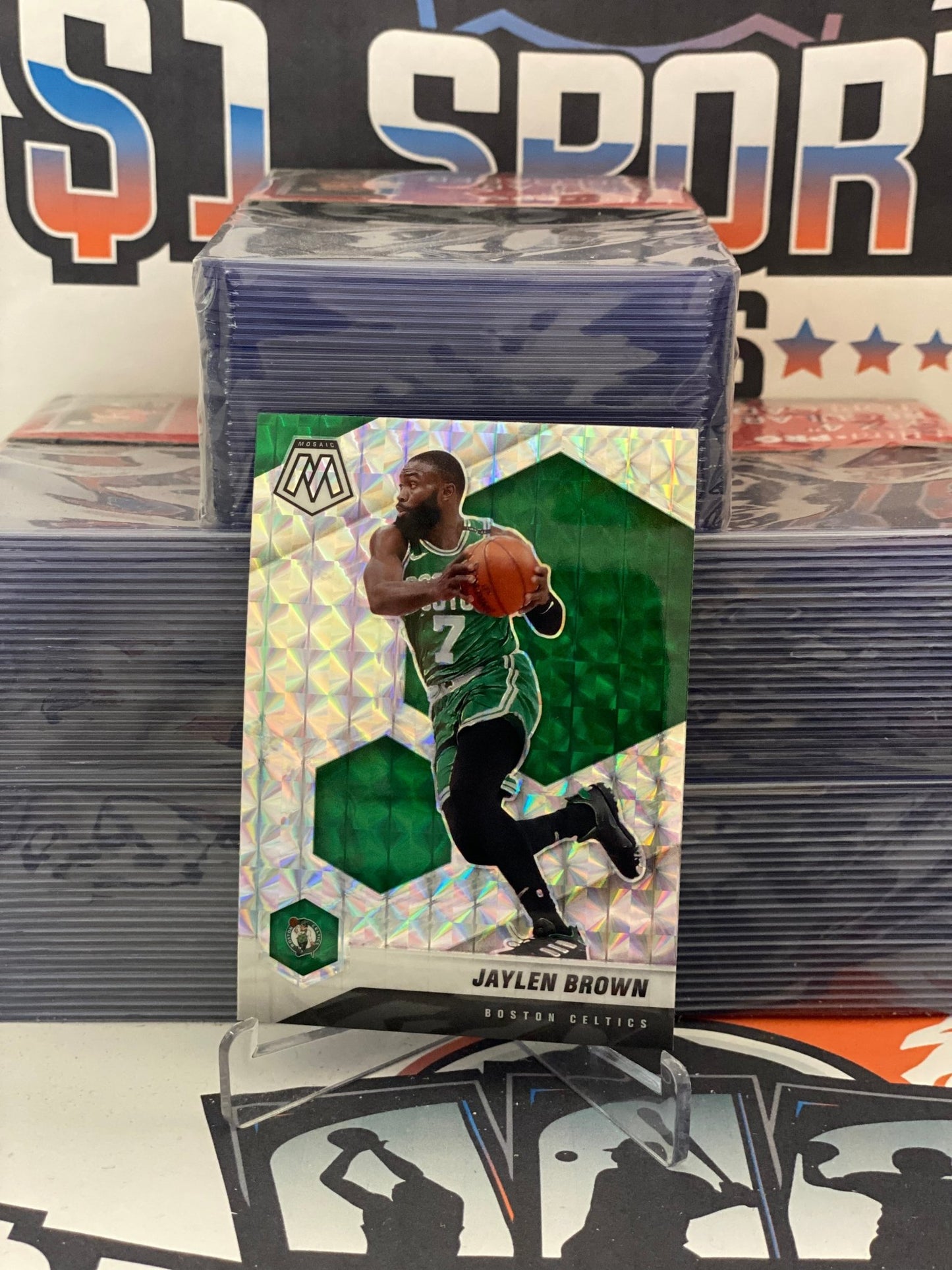 2020 Panini Mosaic (Mosaic Prizm) Jaylen Brown #155