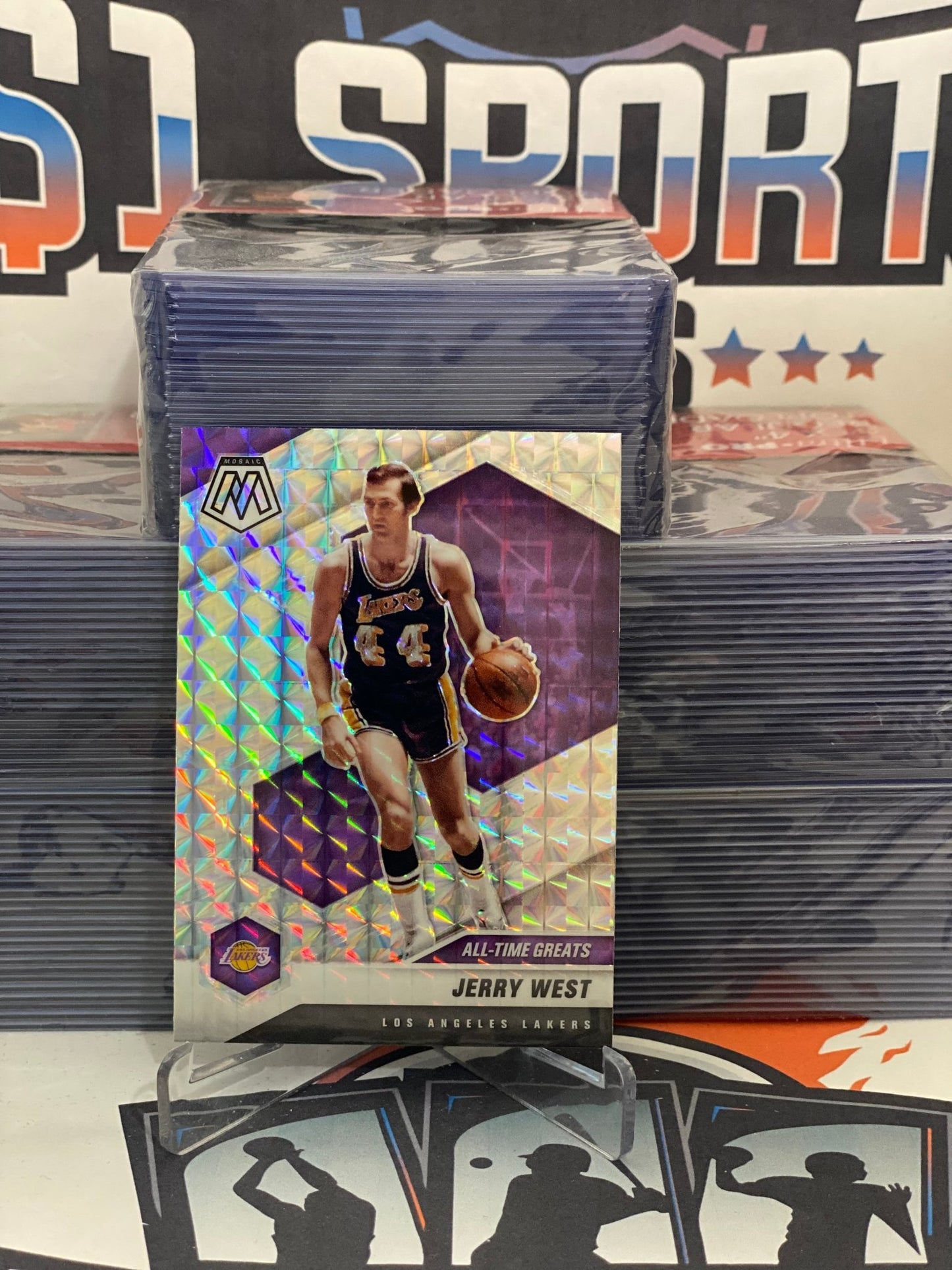 2020 Panini Mosaic (Mosaic Prizm) Jerry West #293