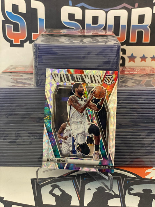 2020 Panini Mosaic (Mosaic Prizm, Will to Win) Kyrie Irving #14