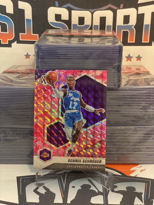 2020 Panini Mosaic (Pink Camo Prizm) Dennis Schroder #131