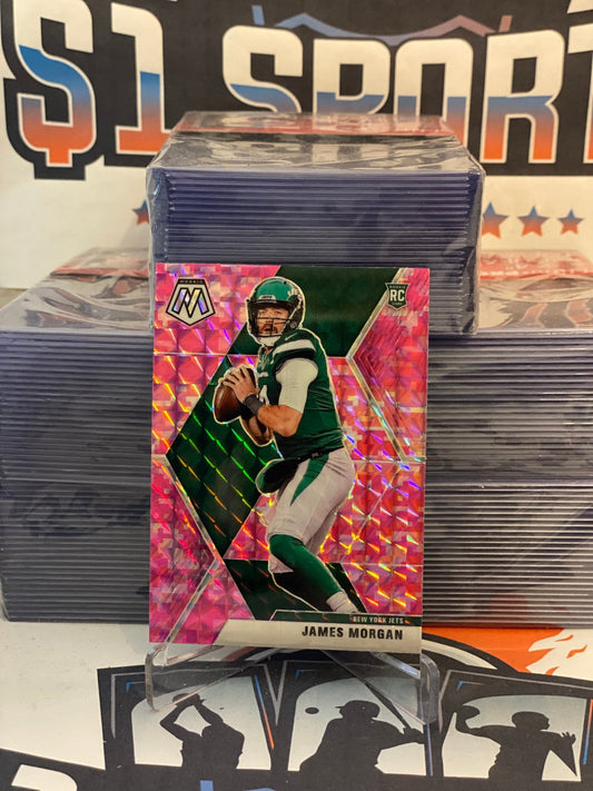 2020 Panini Mosaic (Pink Camo Prizm) James Morgan Rookie #238