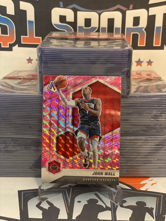 2020 Panini Mosaic (Pink Camo Prizm) John Wall #45