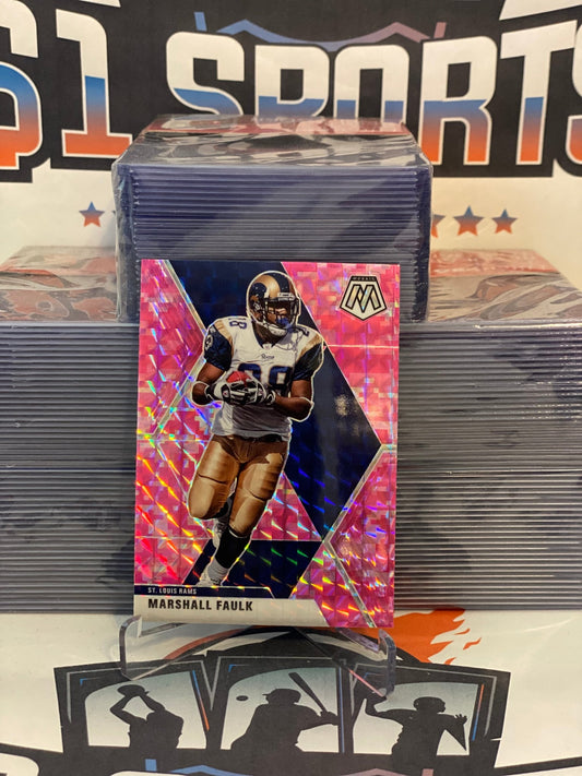 2020 Panini Mosaic (Pink Camo Prizm) Marshall Faulk #121