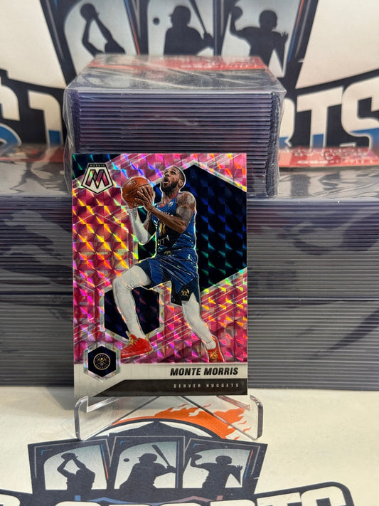 2020 Panini Mosaic (Pink Camo Prizm) Monte Morris #87