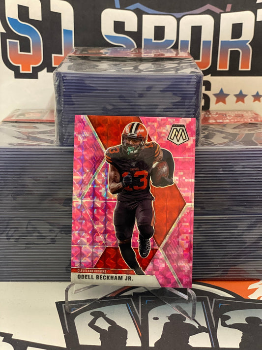 2020 Panini Mosaic (Pink Camo Prizm) Odell Beckham Jr. #54