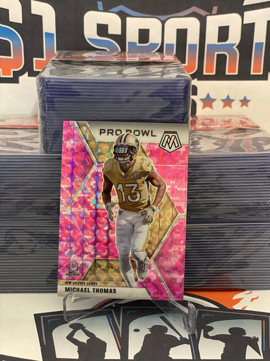 2020 Panini Mosaic (Pink Camo Prizm, Pro Bowl) Michael Thomas #252