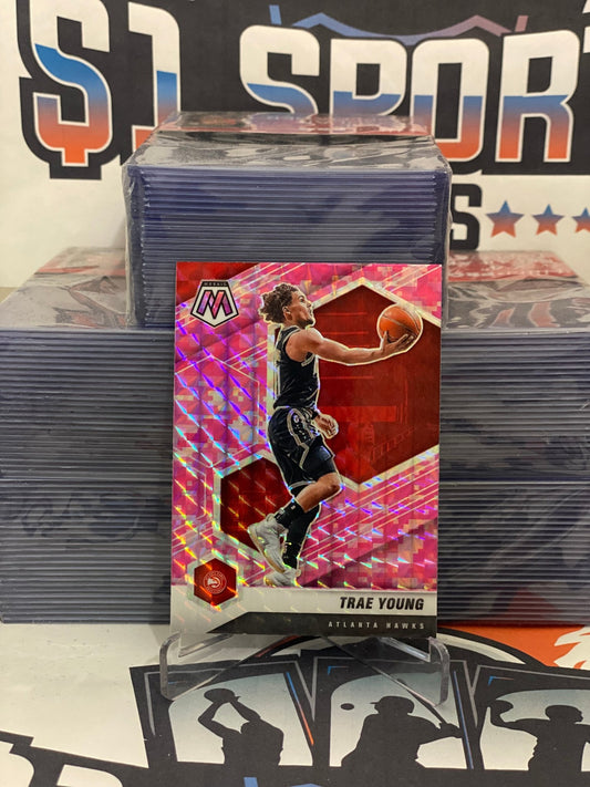 2020 Panini Mosaic (Pink Camo Prizm) Trae Young #18