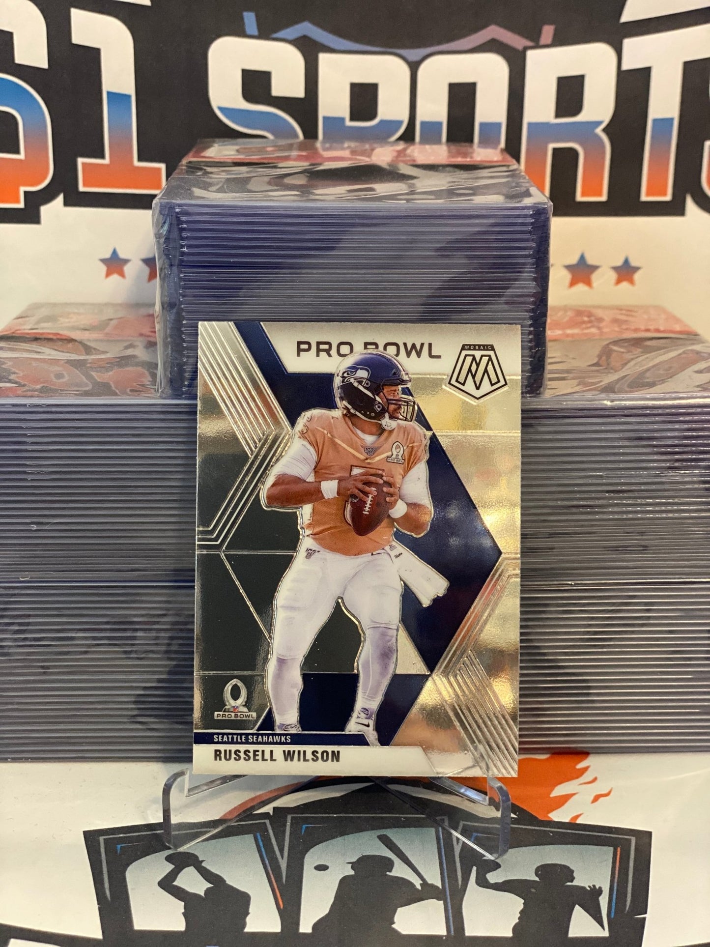 2020 Panini Mosaic (Pro Bowl) Russell Wilson #260