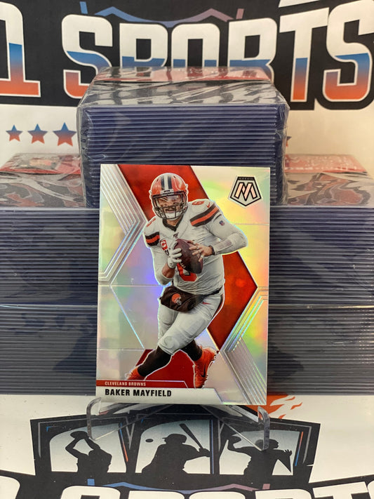 2020 Panini Mosaic (Silver Prizm) Baker Mayfield #52