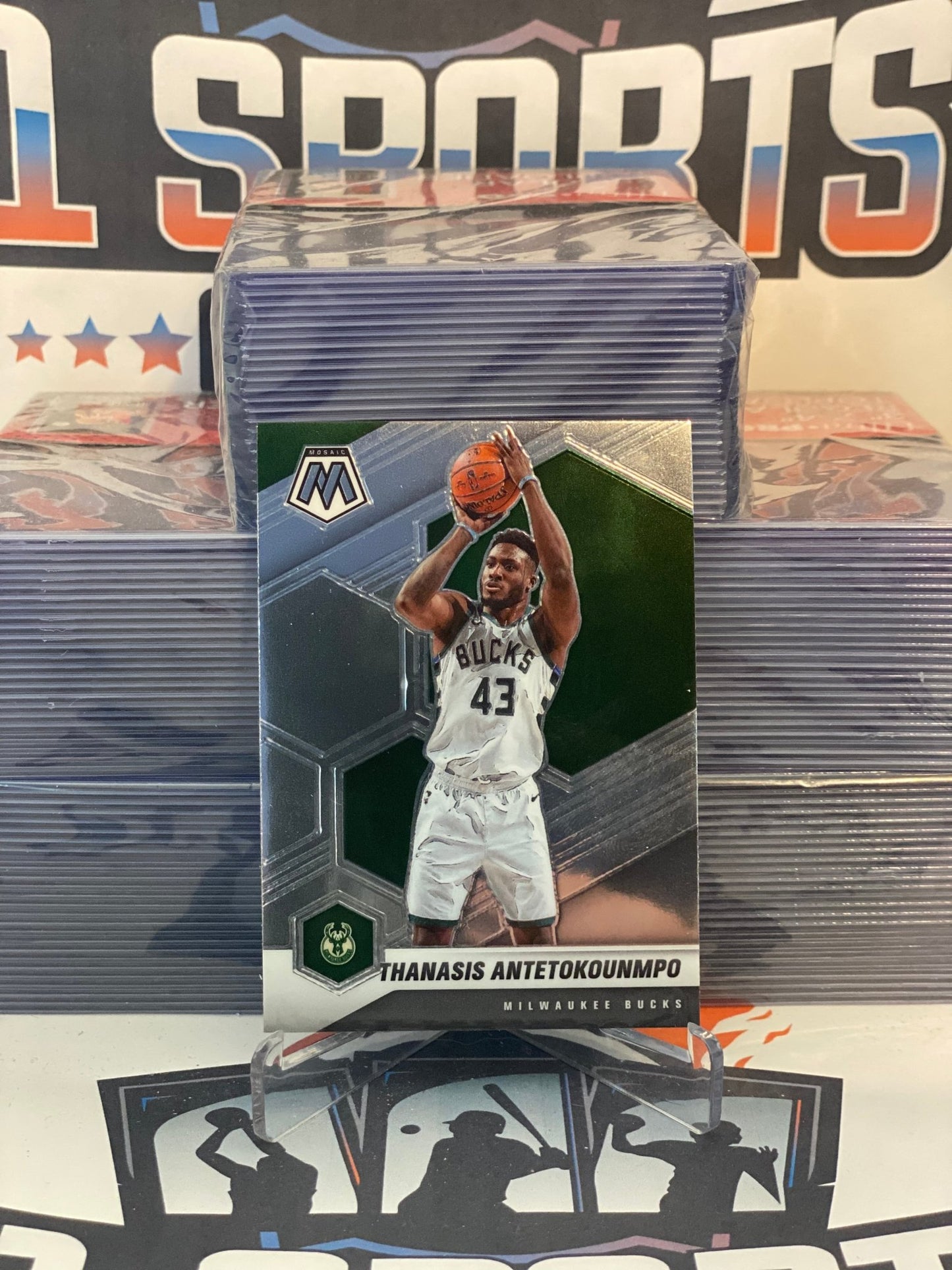 2020 Panini Mosaic Thanasis Antetokounmpo #167