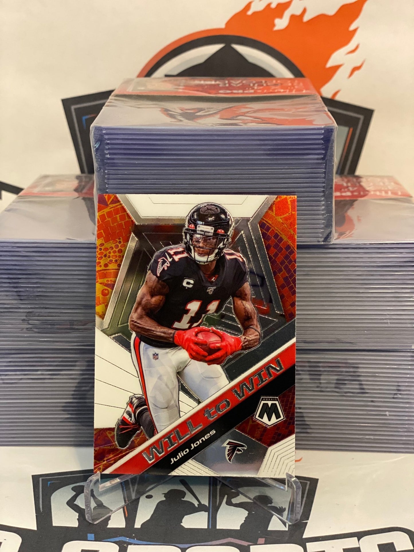 2020 Panini Mosaic (Will to Win) Julio Jones #WW8