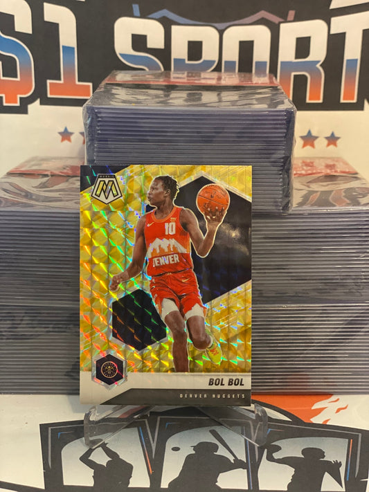2020 Panini Mosaic (Yellow Reactive Prizm) Bol Bol #169