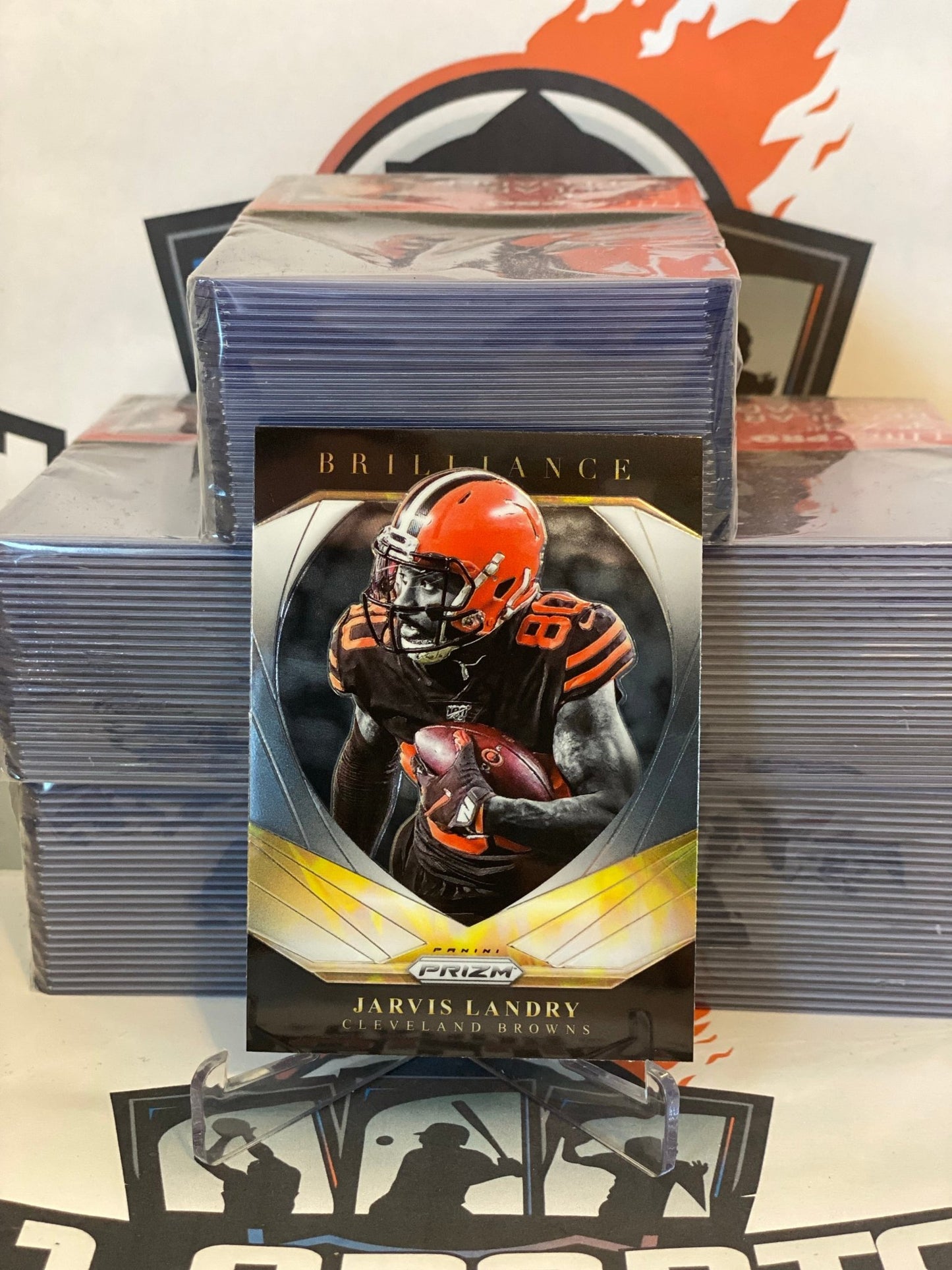 2020 Panini Prizm (Brilliance) Jarvis Landry #18