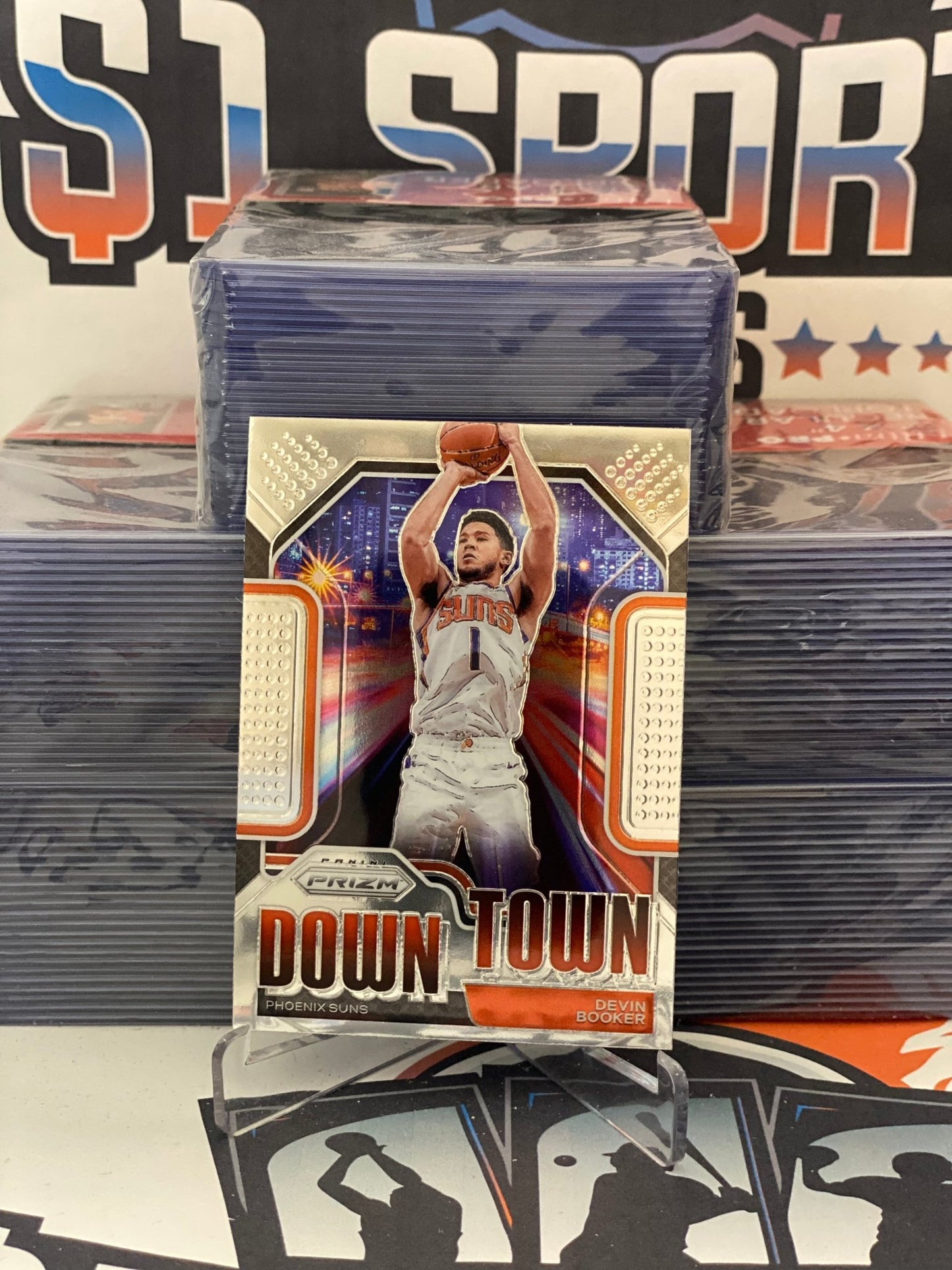 2020 Panini Prizm (Downtown) Devin Booker #7