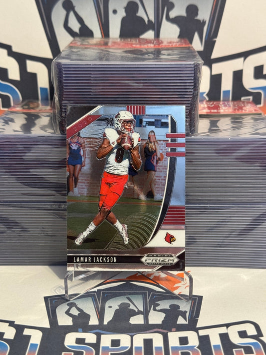 2020 Panini Prizm Draft Picks Lamar Jackson #63