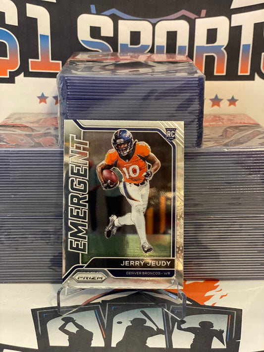 2020 Panini Prizm (Emergent) Jerry Jeudy Rookie #8