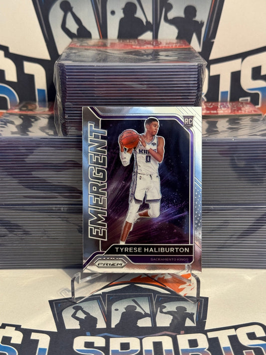 2020 Panini Prizm (Emergent) Tyrese Haliburton Rookie #29