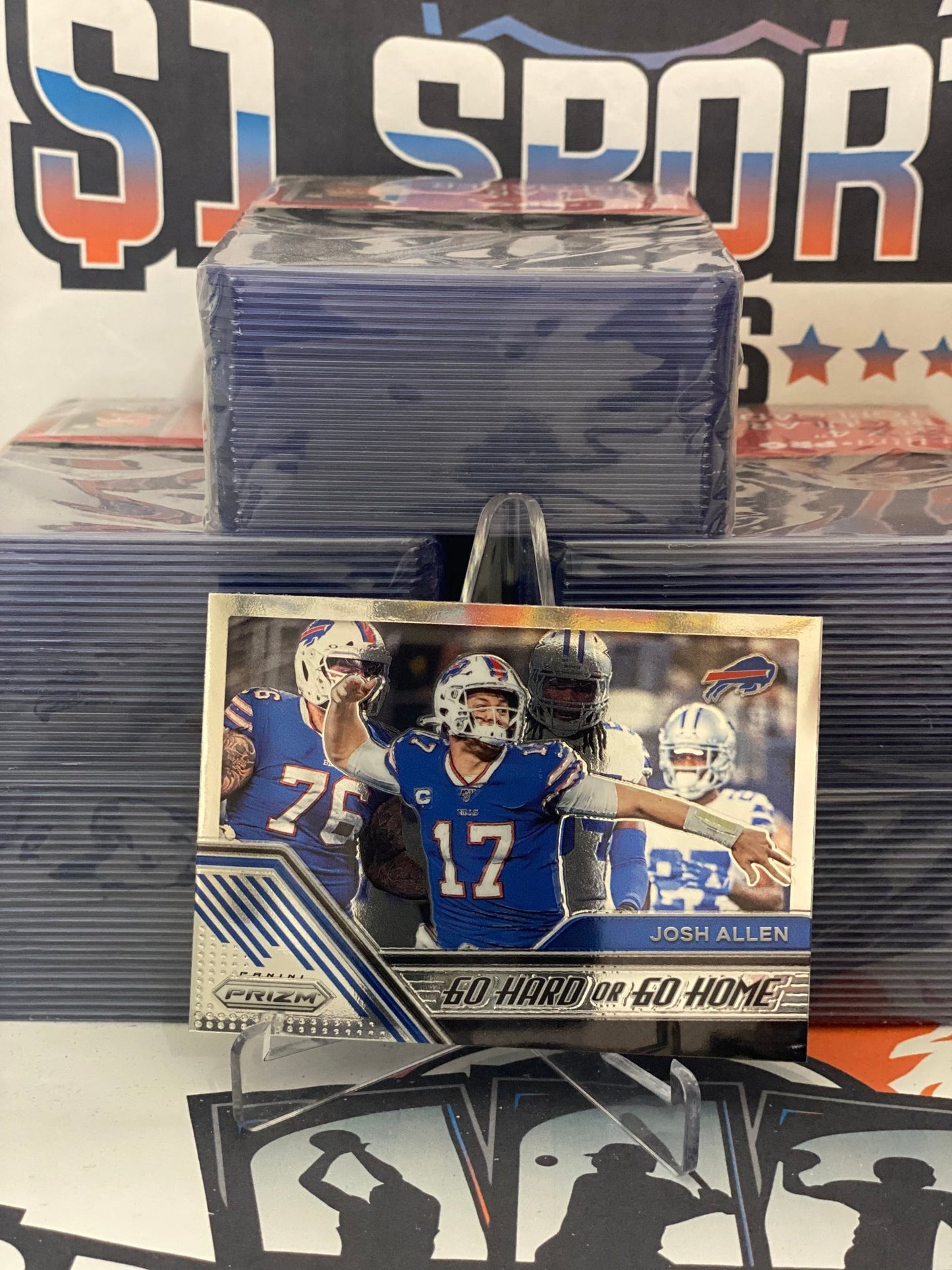 2020 Panini Prizm (Go Hard or Go Home) Josh Allen #10