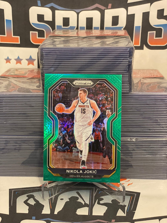 2020 Panini Prizm (Green Prizm) Nikola Jokic #114