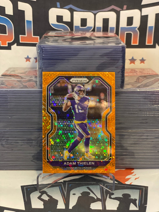 2020 Panini Prizm (Orange Disco Prizm) Adam Thielen #216