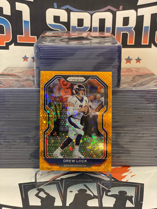 2020 Panini Prizm (Orange Disco Prizm) Drew Lock #113