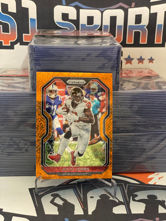 2020 Panini Prizm (Orange Laser Prizm) Julio Jones #225
