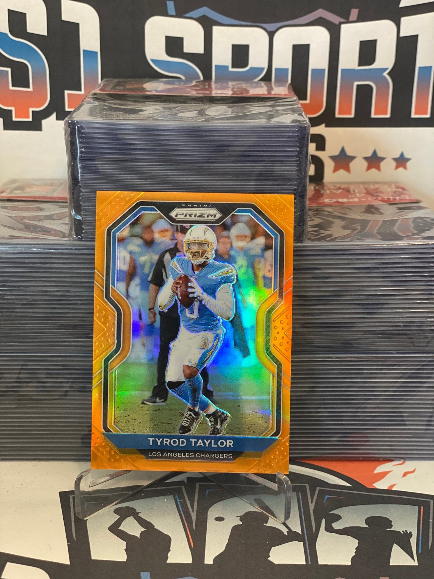 2020 Panini Prizm (Orange Prizm 123/249) Tyrod Taylor #145