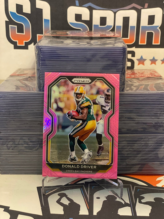 2020 Panini Prizm (Pink Prizm) Donald Driver #214