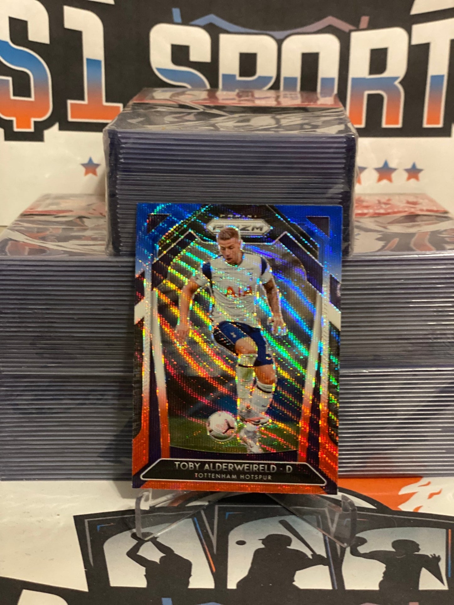 2020 Panini Prizm Premier League (Red White Blue Prizm) Toby Alderweireld #152