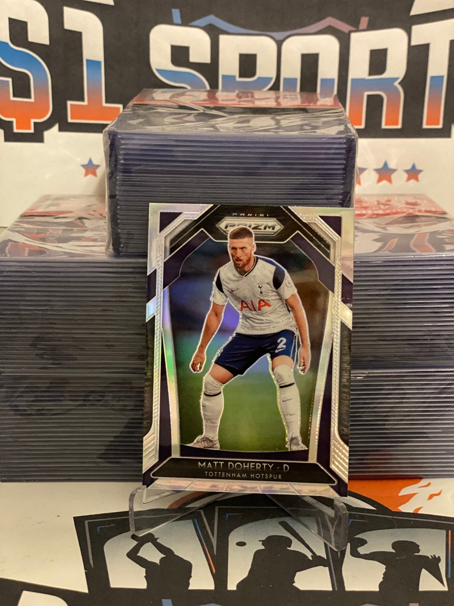 2020 Panini Prizm Premier League (Silver Prizm) Matt Doherty #155