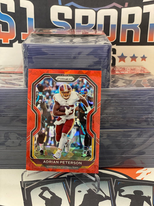 2020 Panini Prizm (Red Ice Prizm) Adrian Peterson #179