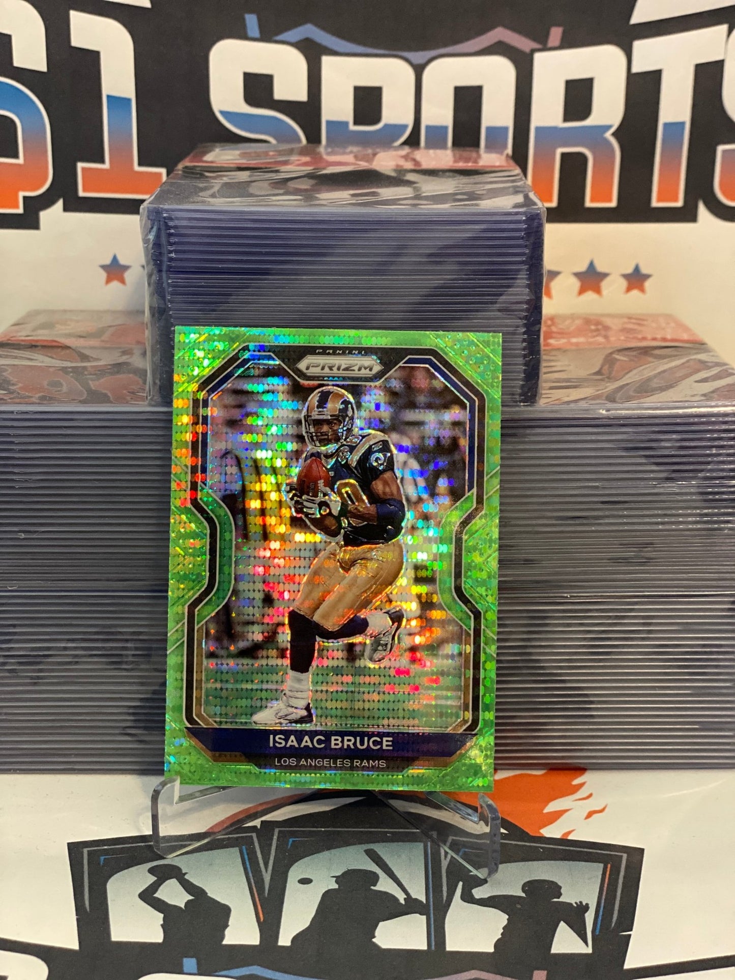 2020 Panini Prizm (Red White Blue Prizm) Isaac Bruce #280