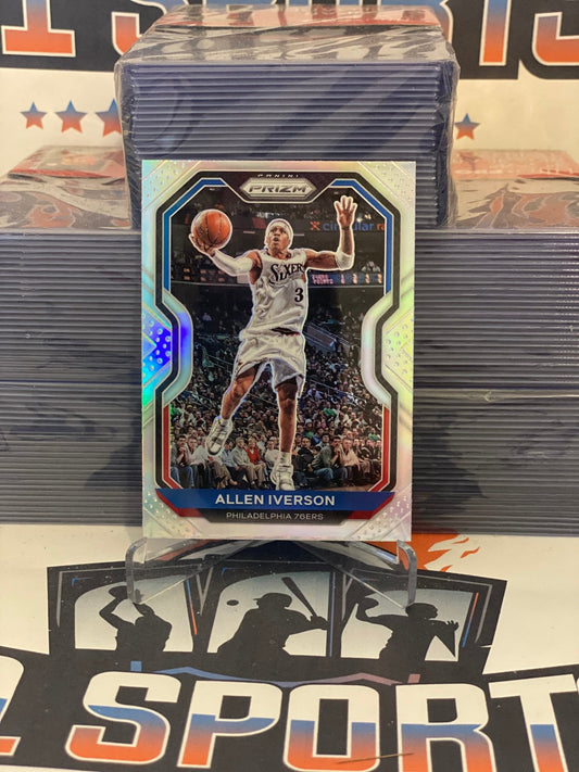 2020 Panini Prizm (Silver Prizm) Allen Iverson #19