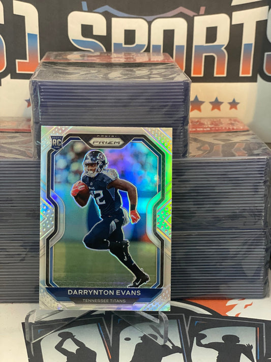 2020 Panini Prizm (Silver Prizm) Darrynton Evans Rookie #396