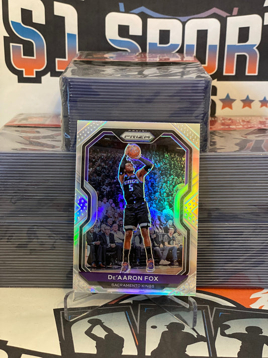 2020 Panini Prizm (Silver Prizm) De'Aaron Fox #13
