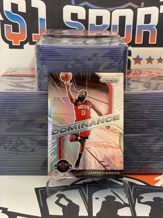 2020 Panini Prizm (Silver Prizm, Dominance) James Harden #8