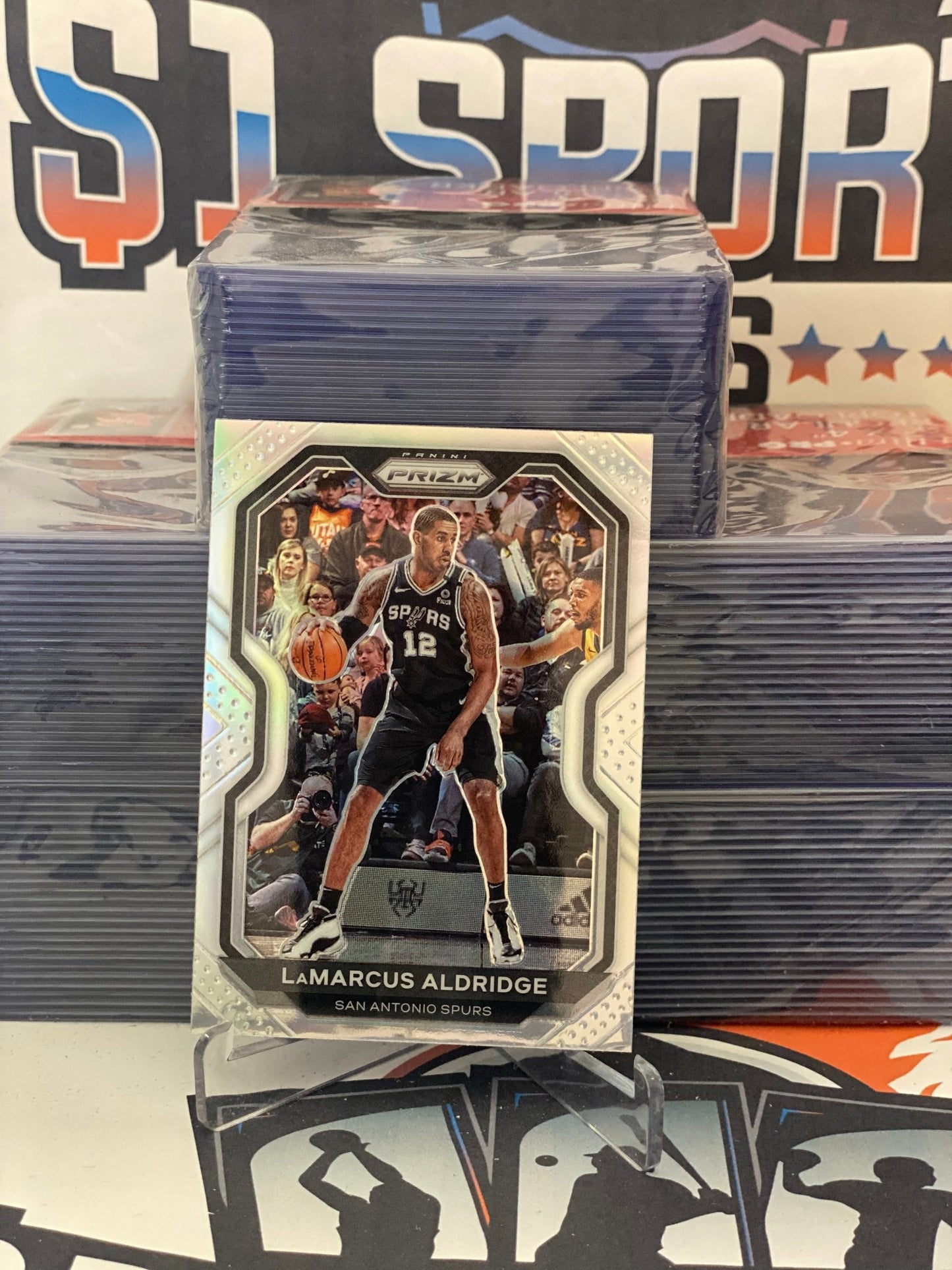 2020 Panini Prizm (Silver Prizm) LaMarcus Aldridge #104