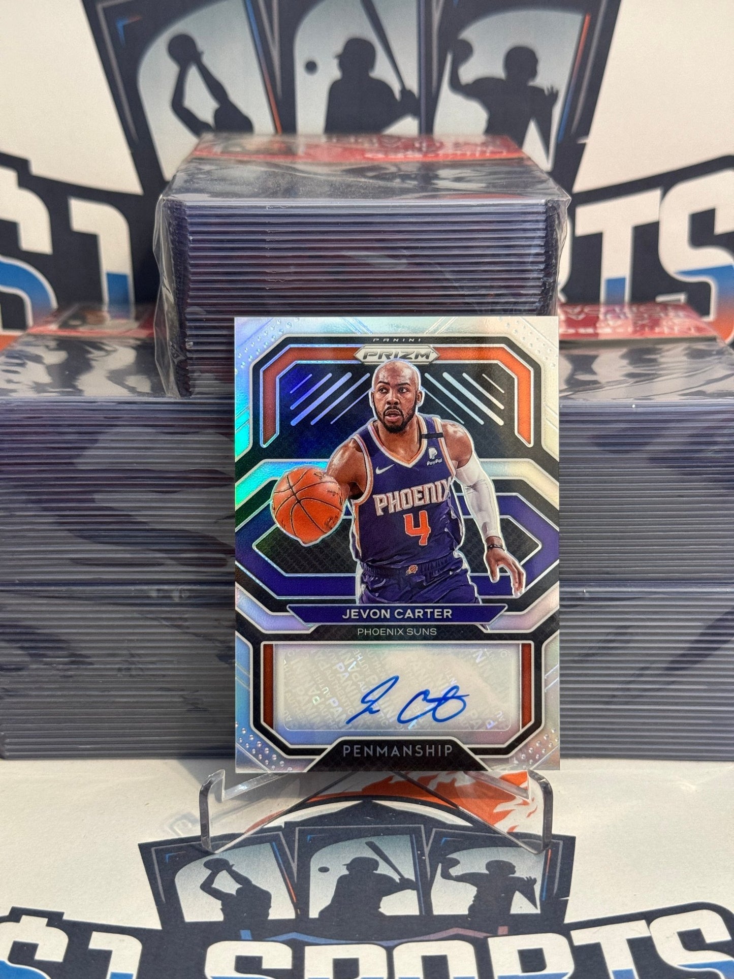 2020 Panini Prizm (Silver Prizm, Rookie Penmanship Auto) Jevon Carter #PE-JVC