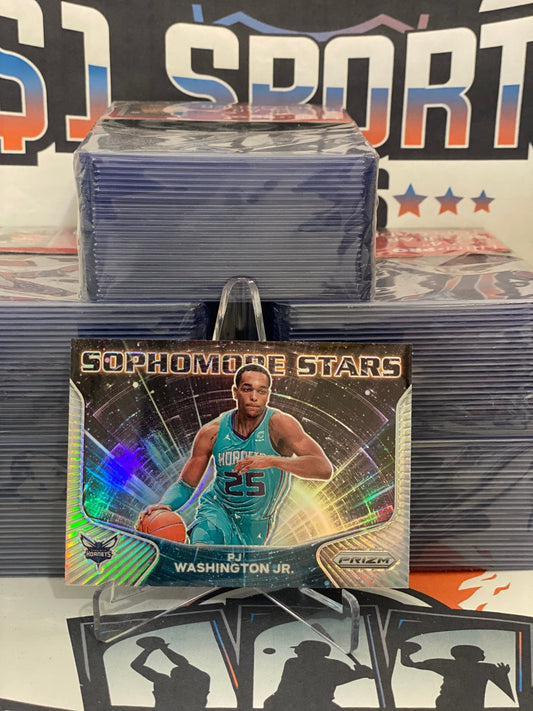2020 Panini Prizm (Silver Prizm, Sophomore Stars) PJ Washington Jr. #8