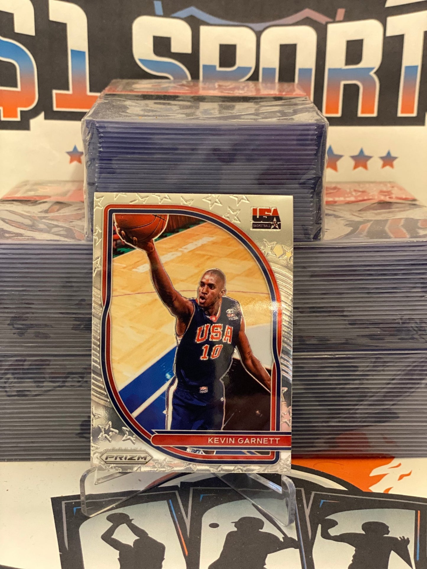 2020 Panini Prizm (USAB) Kevin Garnett #4