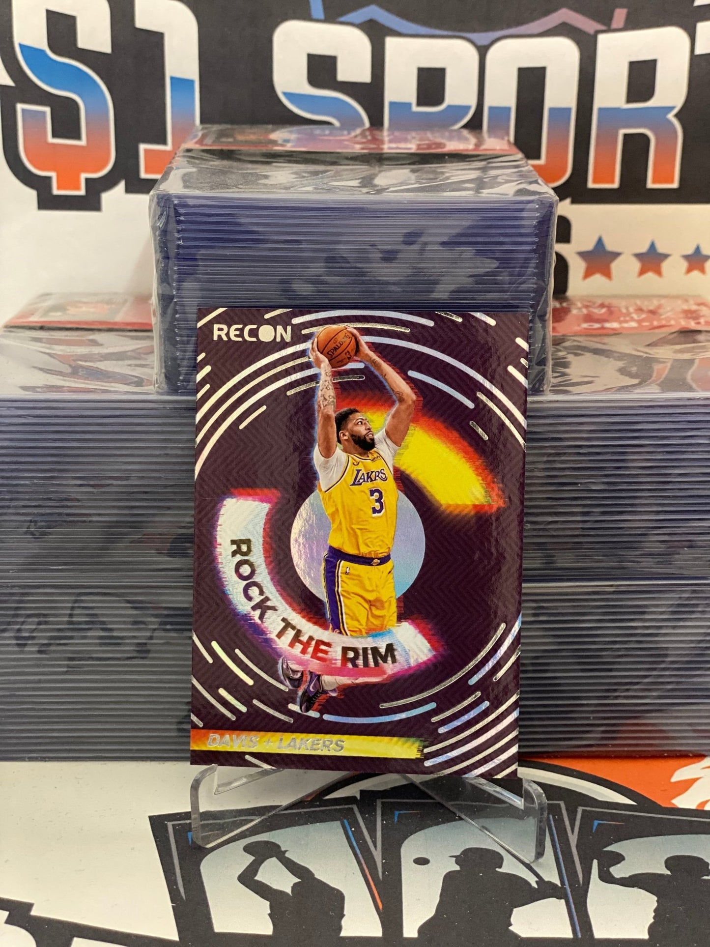 2020 Panini Recon (Rock the Rim) Anthony Davis #11