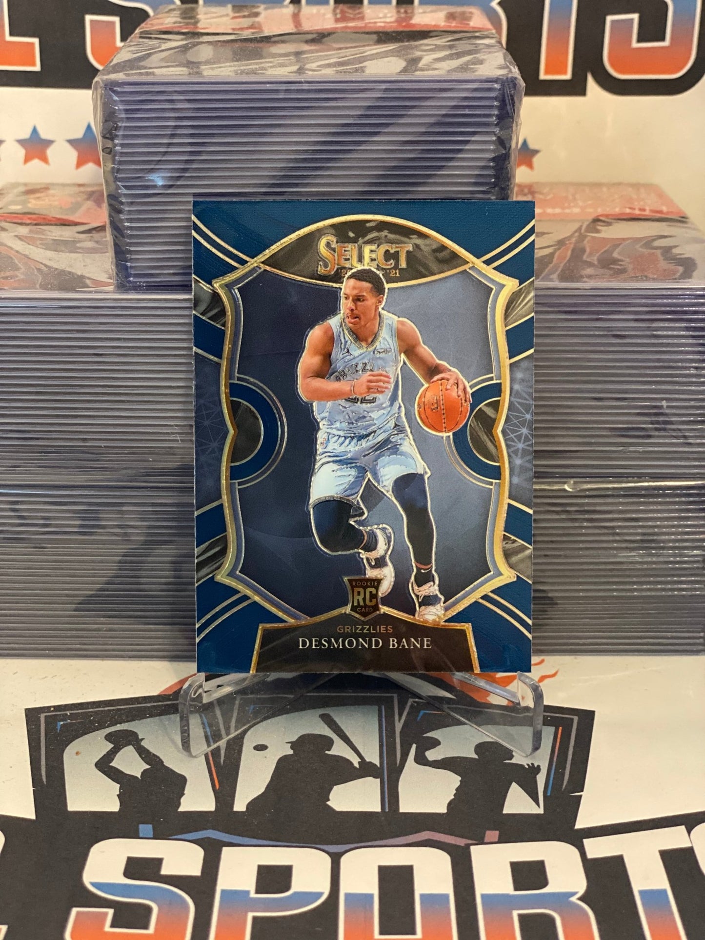 2020 Panini Select Desmond Bane Rookie #90