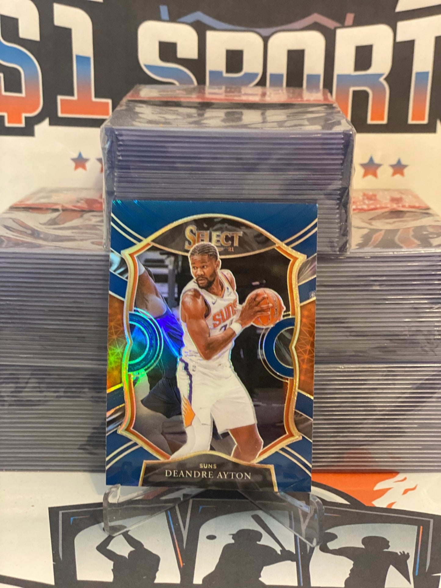 2020 Panini Select (Silver Prizm) DeAndre Ayton #33